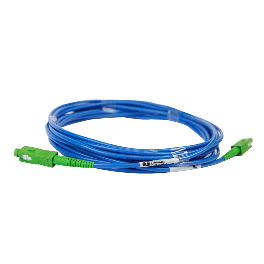 Cordao Optico Simplex SM G657A APC/SC 2MM 2,5M - Fibracem