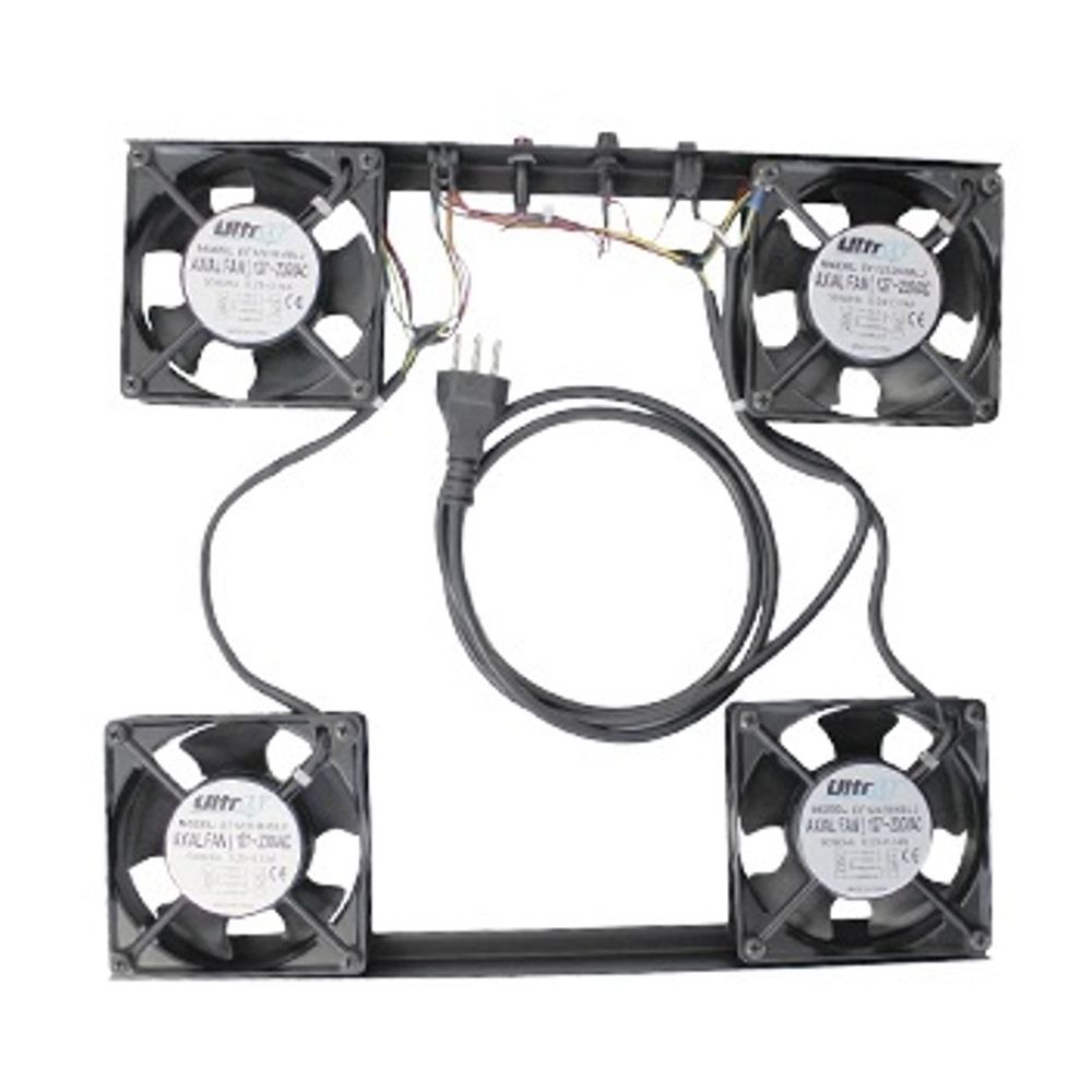 Sistema de Ventilacao Quadruplo para Rack Piso e Parede - Fibracem
