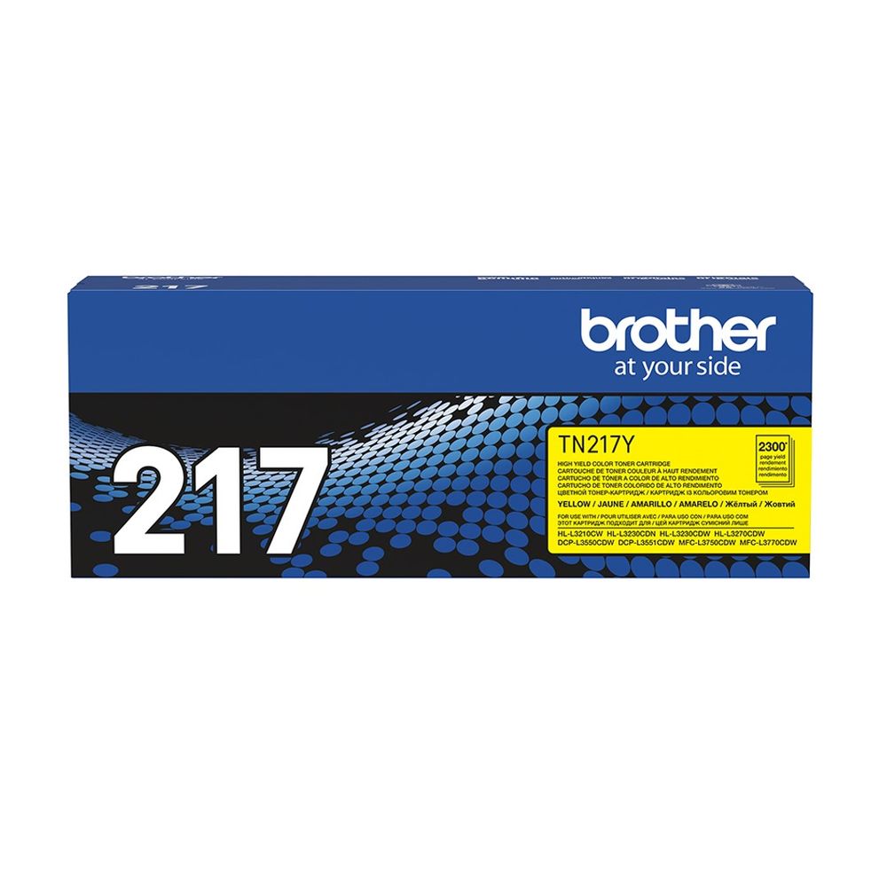Toner 217 TN217YBR Amarelo - Brother