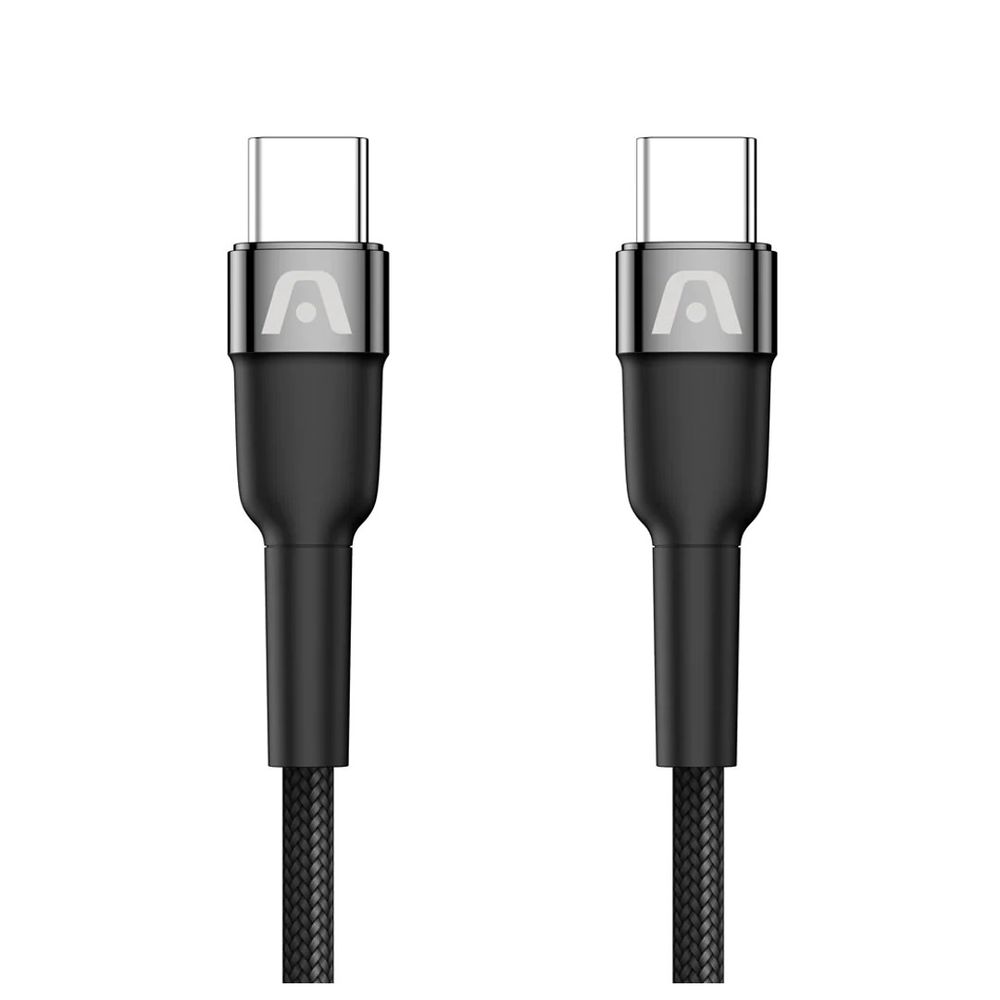 Cabo Argom USB-C para USB-C 3.0M Dura Speed Nylon Fast Preto Cabo Argom USB-C para USB-C 3.0M Dura Speed Nylon Fast Preto