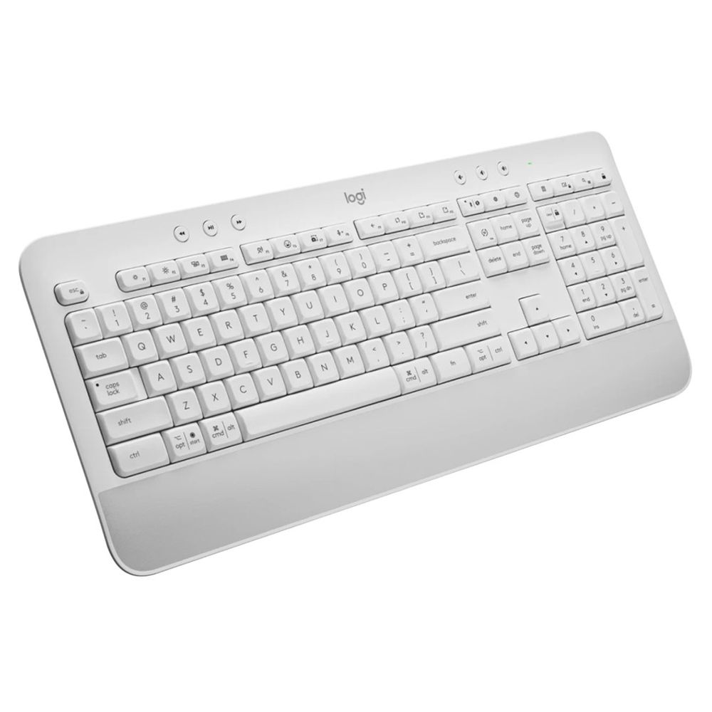 Teclado sem Fio Bluetooth US Signature K650 Branco - Logitech Teclado Logitech sem Fio Bluetooth US Signature K650 Branco Teclado sem Fio Bluetooth US Signature K650 Branco - Logitech Teclado Logitech sem Fio Bluetooth US Signature K650 Branco