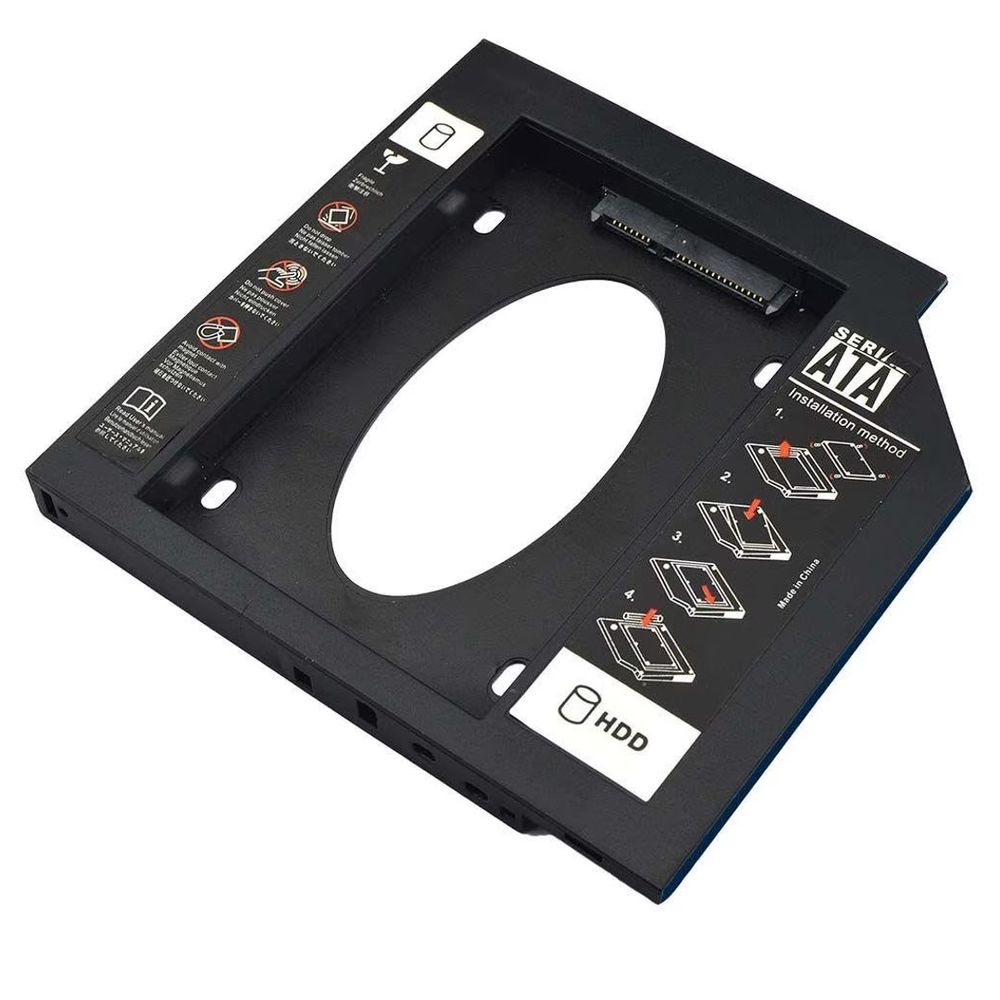 Adaptador HDD e SSD para Notebook 12.5mm Sata II e III - Multilaser Adaptador HDD e SSD para Notebook 12.5mm Sata II e III - Multilaser