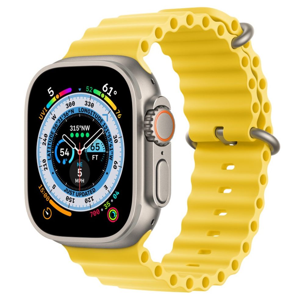 Apple Watch Ultra 49MM MNH93LL/A Oceano Amarelo - Apple