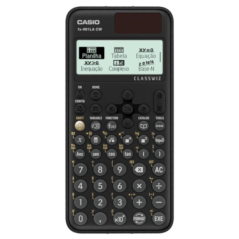 Calculadora Cientifica LCD 4 Linhas 553 Funcoes FX-991LACW-W4 - Casio Calculadora Cientifica LCD 4 Linhas 553 Funcoes FX-991LACW-W4 - Casio