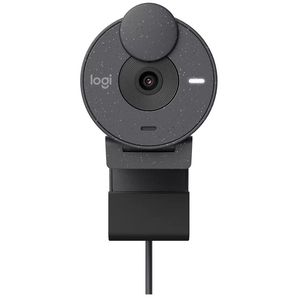 Webcam Brio 300 Full HD 1080P 960-001413 Grafite - Logitech