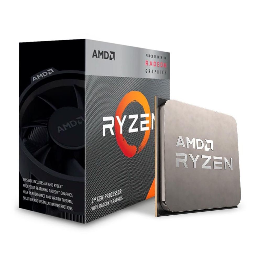 Processador AM4 Ryzen 3 3200G 3.6Ghz 4 core Cache 4Mb YD3200C5FHBOX - AMD