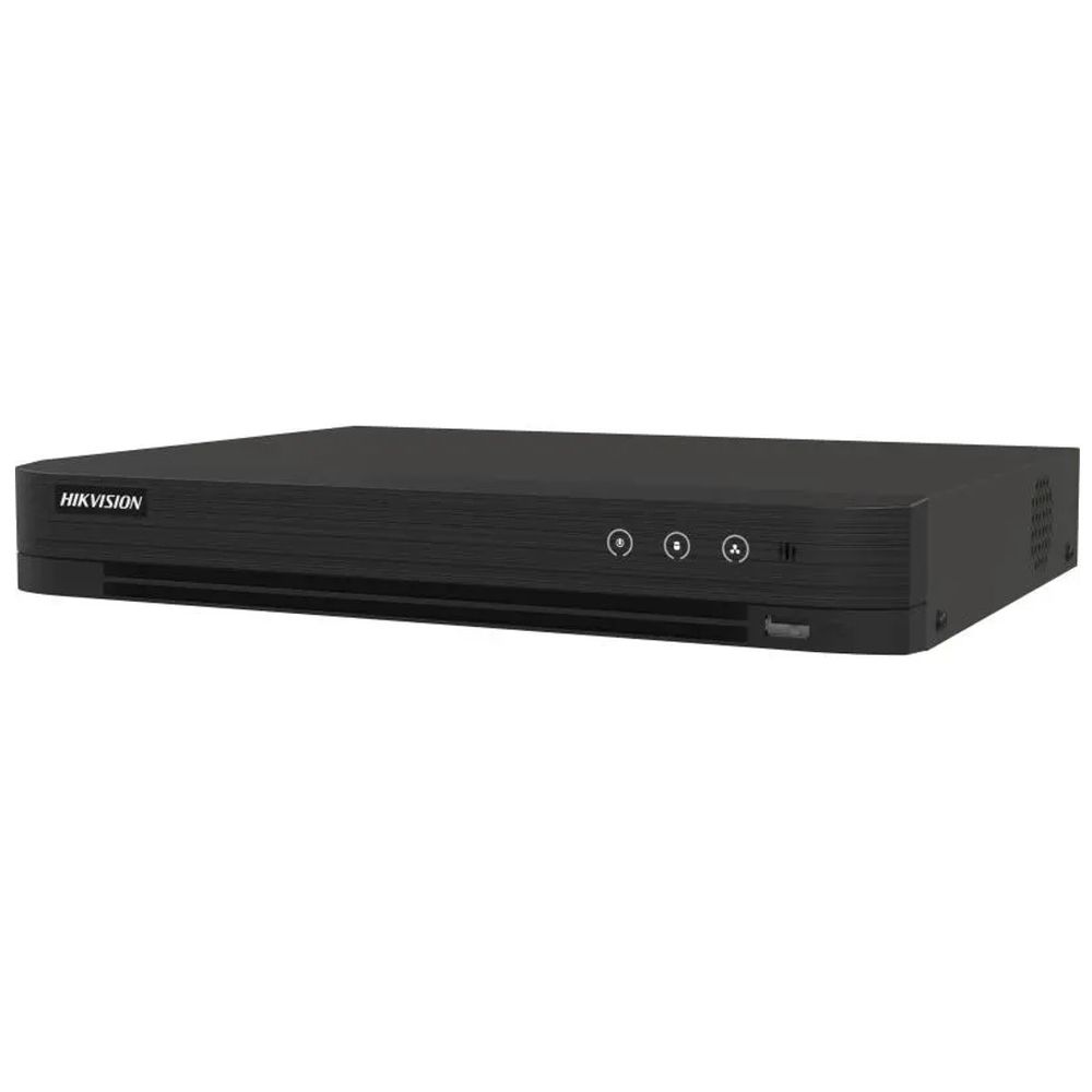 DVR 4 Canais FHD 5MP Lite 1U HD AcuSense Max 10TB - Hikvision