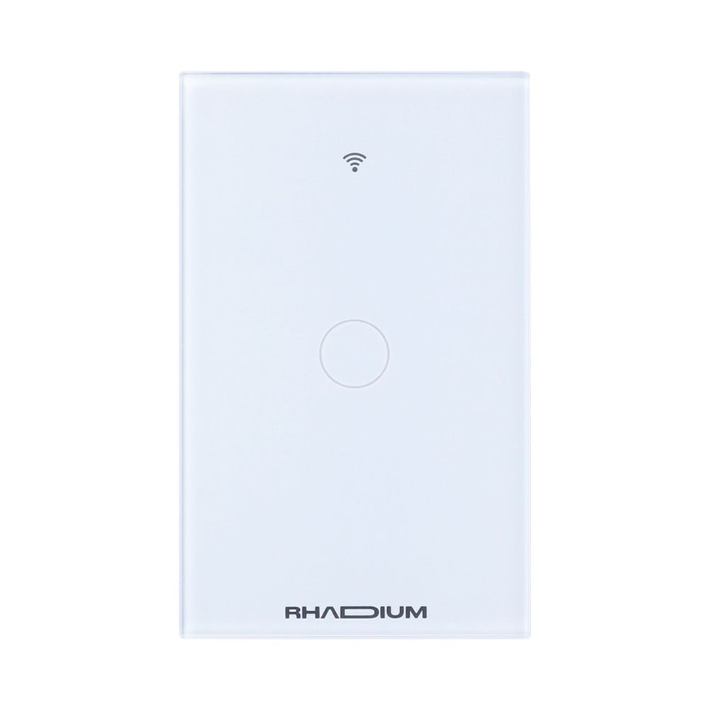 Interruptor Touch Smart Wi-Fi 1 Botao Branco RHA-SMH-005 - Rhadium