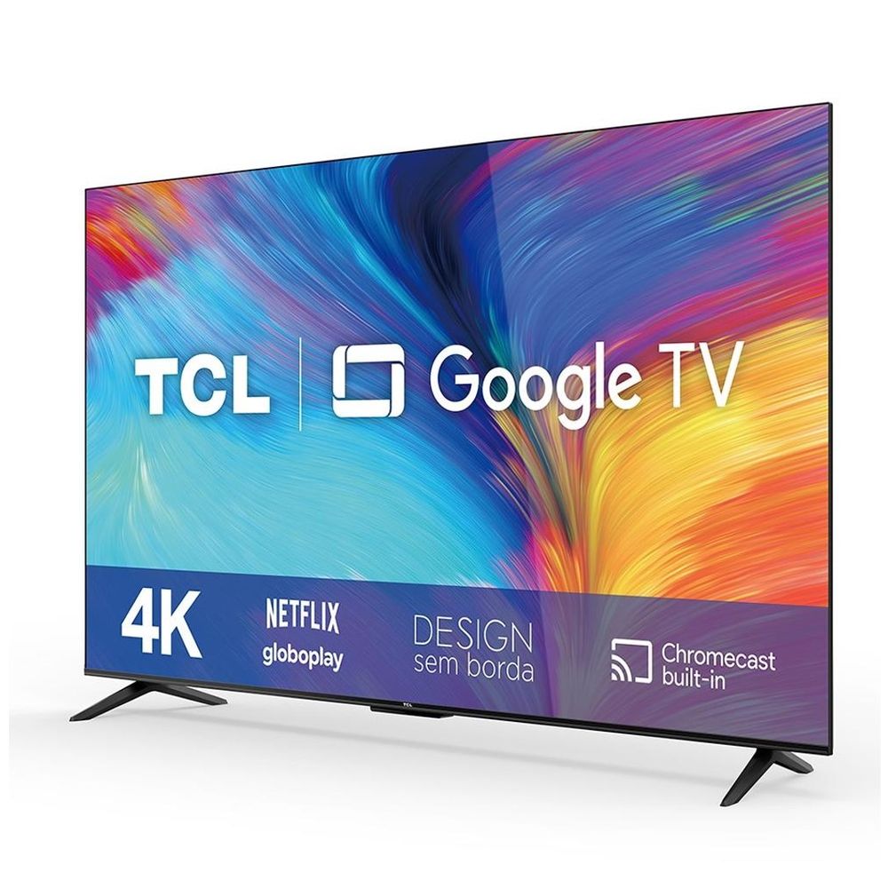 Smart TV 43 4K UHD, Wi-FI, HDR, Google TV,Bluetooth, 43P635 - TCL - Info  Store - Prod