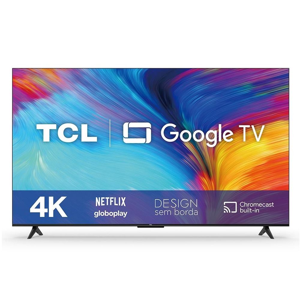 Smart TV 43 4K UHD, Wi-FI, HDR, Google TV,Bluetooth, 43P635 - TCL - Info  Store - Prod