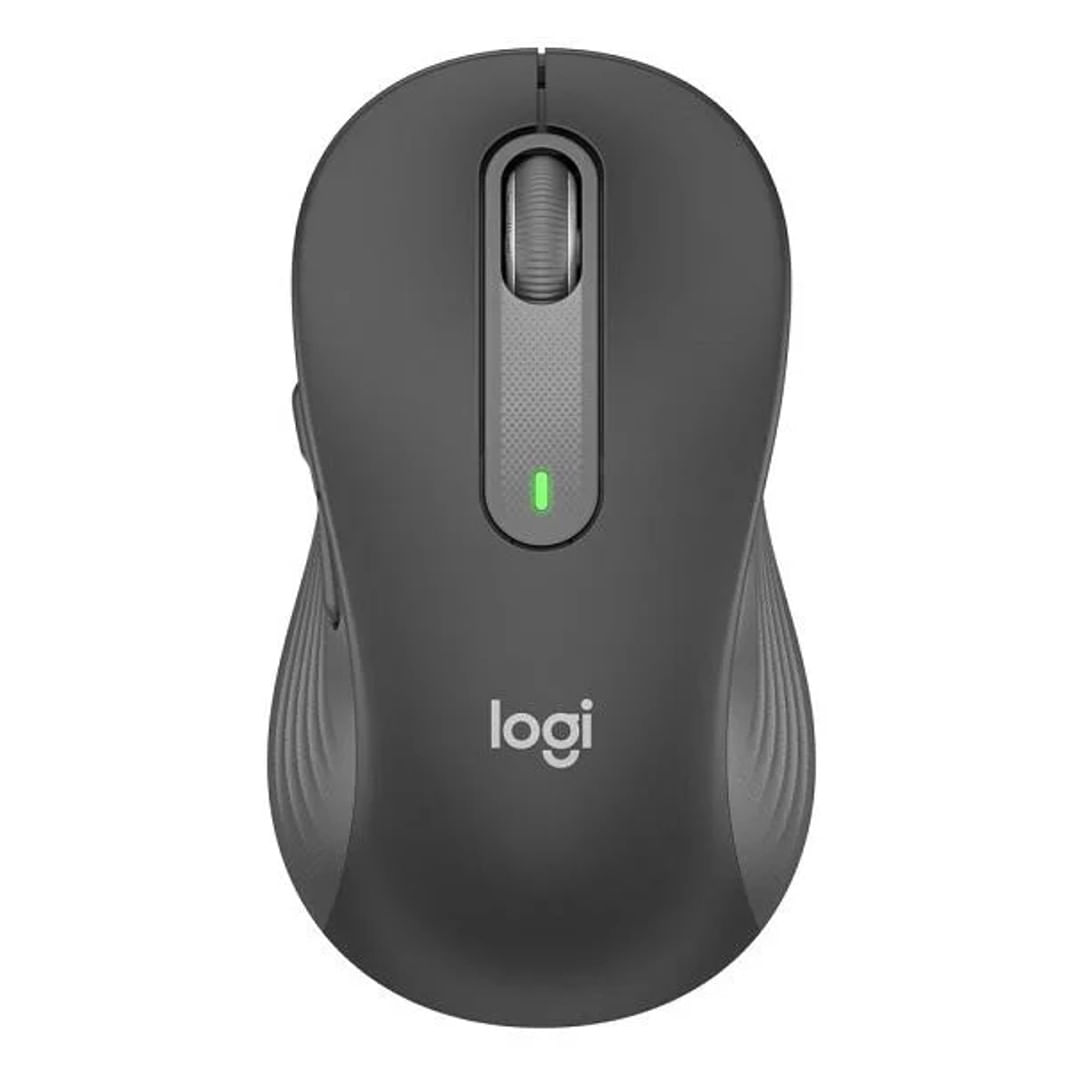 Mouse Logitech sem Fio M650 L Bluetooth 910-006231 Cinza
