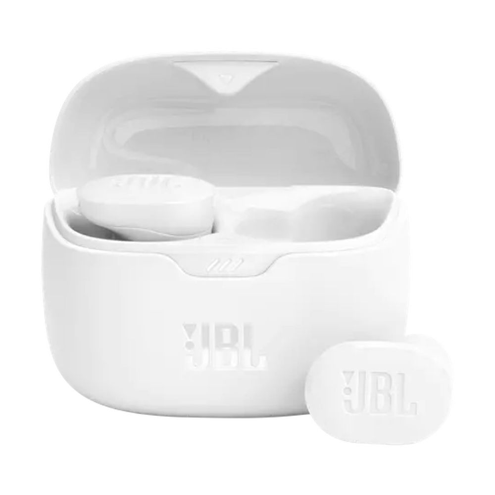 Fone de Ouvido Intra Auricular TWS Tune Buds Bluetooth IP54 Branco - JBL