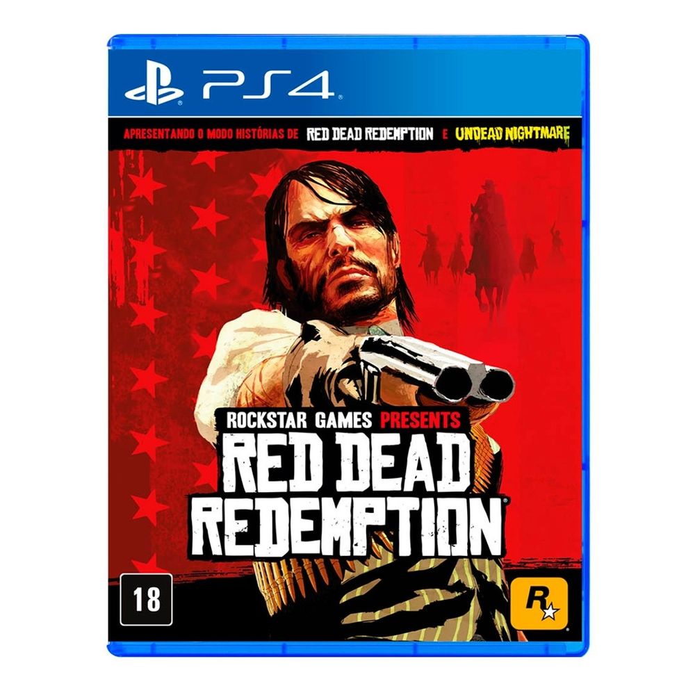 Red Dead Redemption 2 + Mapa Mídia Física Playstation 4 Jogo Ps4