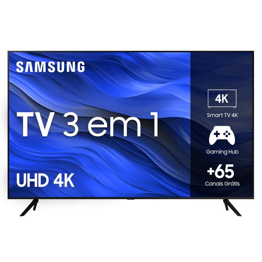 Smart TV 50 Polegadas Crystal UHD 4K CU7700 Bluetooth Wi-Fi Gaming Hub Tela sem limites Alexa built in - Samsung