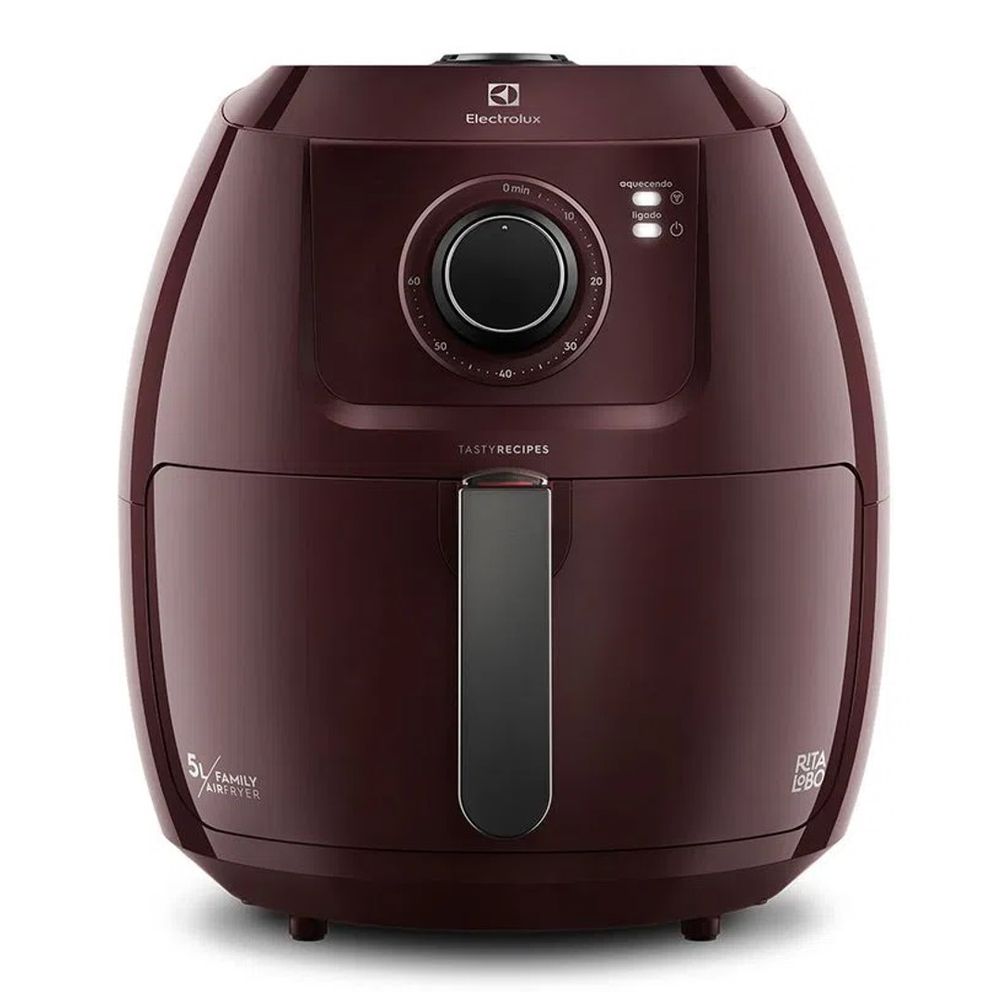 Air Fryer 5L Family Efficient 1700W EAF51 127V Vermelha - Electrolux