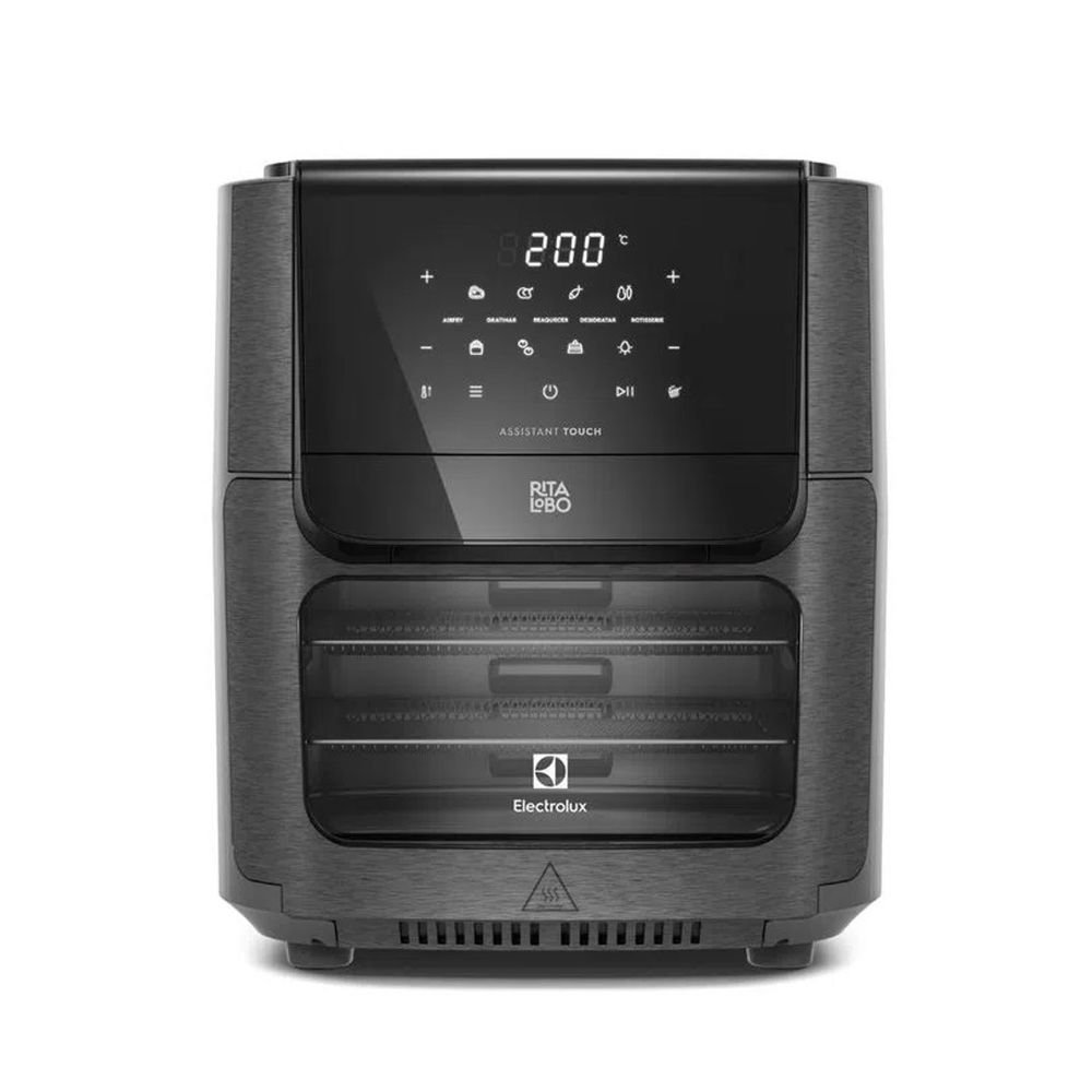 Air Fryer Electrolux 12L Oven Digital Experience 1700W EAF90 127V Grafite