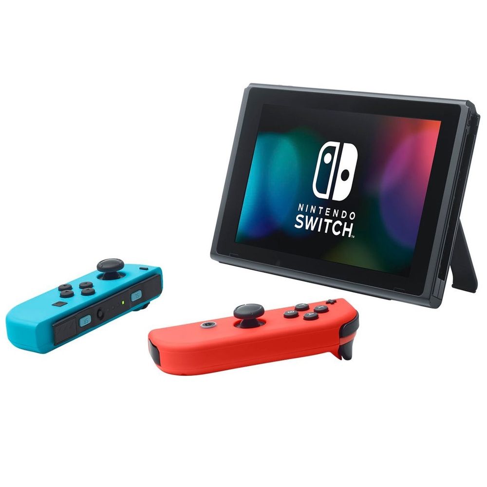 Consola Nintendo Switch 32 GB inclui Conjunto Comandos Joy-Con Azul Néon &  Vermelho Néon (Esquerdo+Direito) - Consola - Compra na