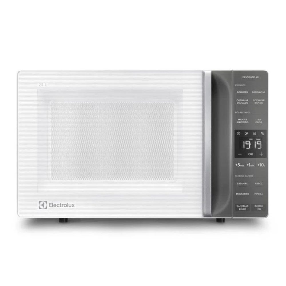 Micro-Ondas Electrolux 23L Efficient com Descongelamento Assistido ME23B 127V Branco