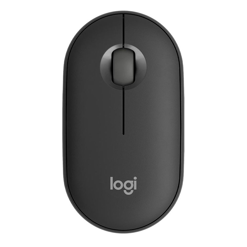 Mouse Logitech Sem Fio M350s Pebble 2 Silent Bluetooth Cinza 910-007049