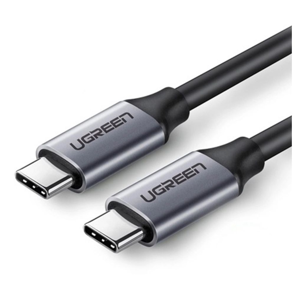 Cabo USB-C 3.1 1.5M Nylon US161 Preto - Ugreen