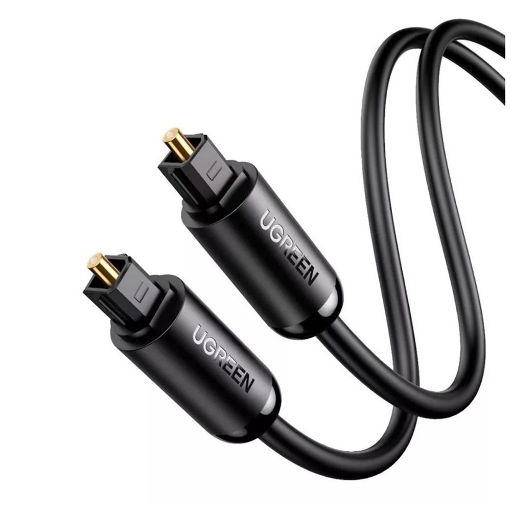 Cabo de Áudio Optico 2M AV122 Preto - Ugreen Cabo de Áudio Ugreen Óptico 2M AV122 Preto Cabo de Áudio Optico 2M AV122 Preto - Ugreen Cabo de Áudio Ugreen Óptico 2M AV122 Preto