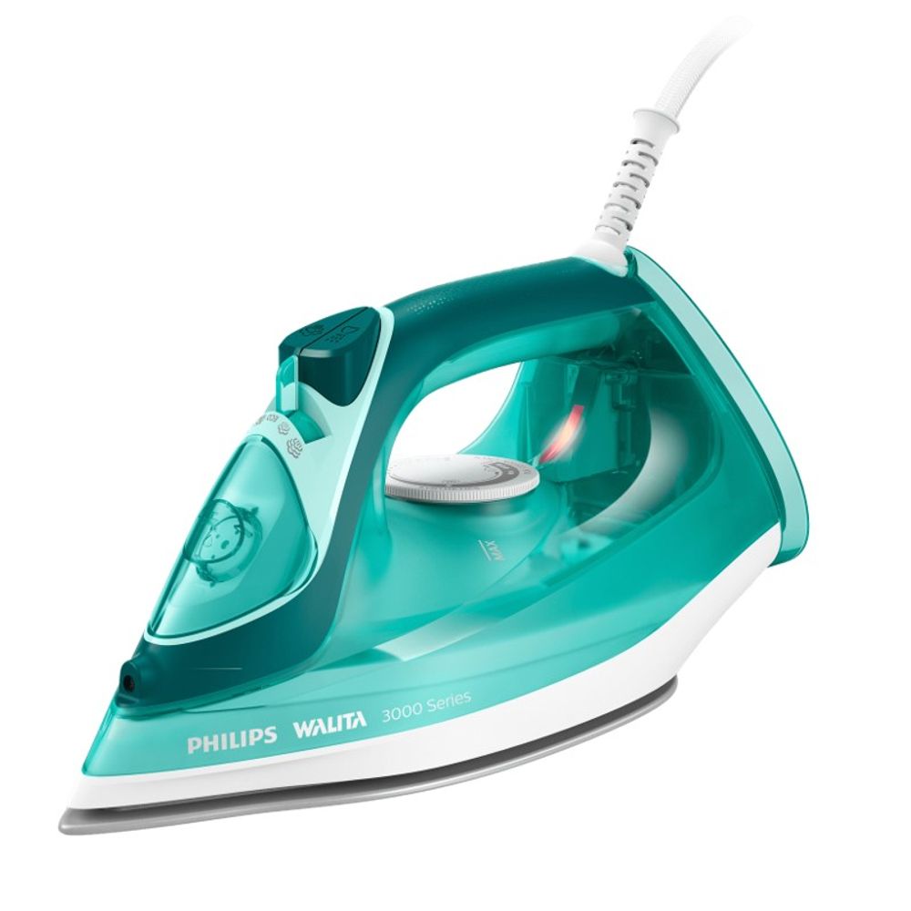 Ferro de Passar Roupa Walita a Vapor Serie 3000 1400W DST3030 127V Verde