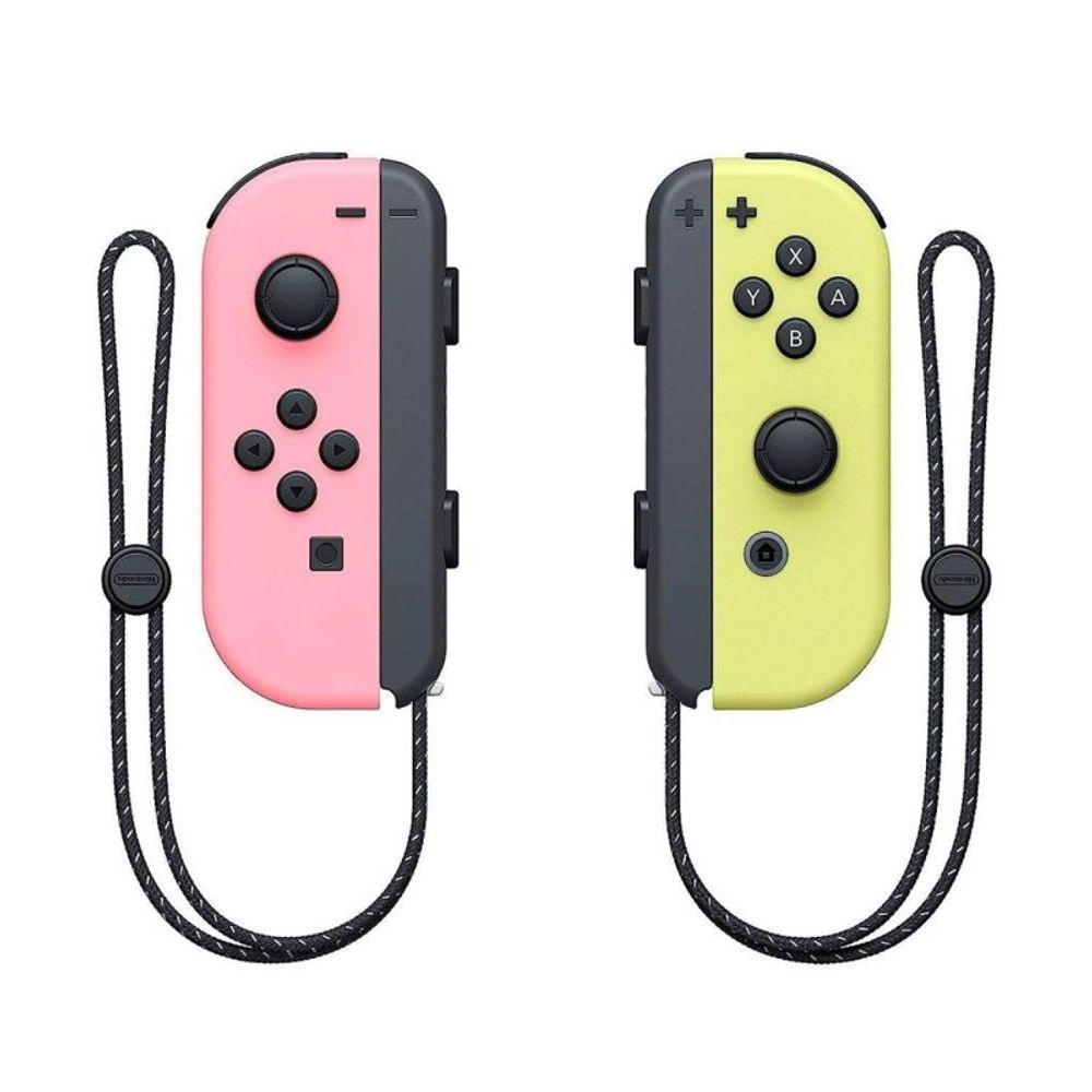 Controle para Nintendo Switch Joy Con Direito/Esquerdo Amarelo/Rosa - Nintendo