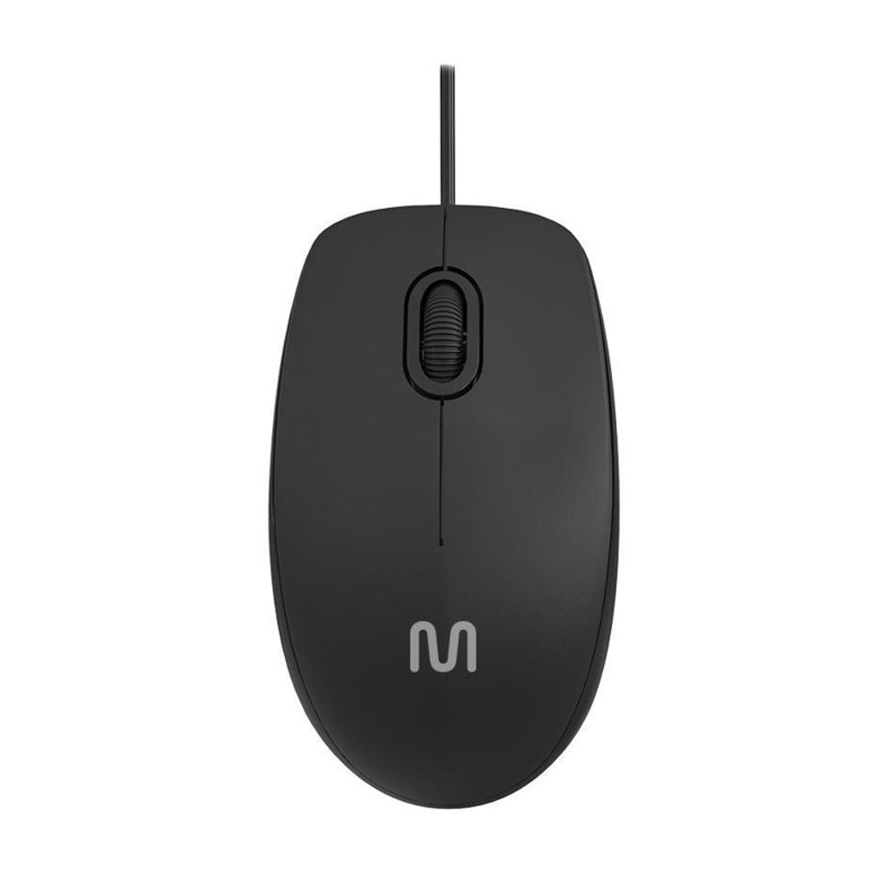 Mouse Multilaser USB Silent 1200dpi MF400 Preto Mouse Multilaser USB Silent 1200dpi MF400 Preto