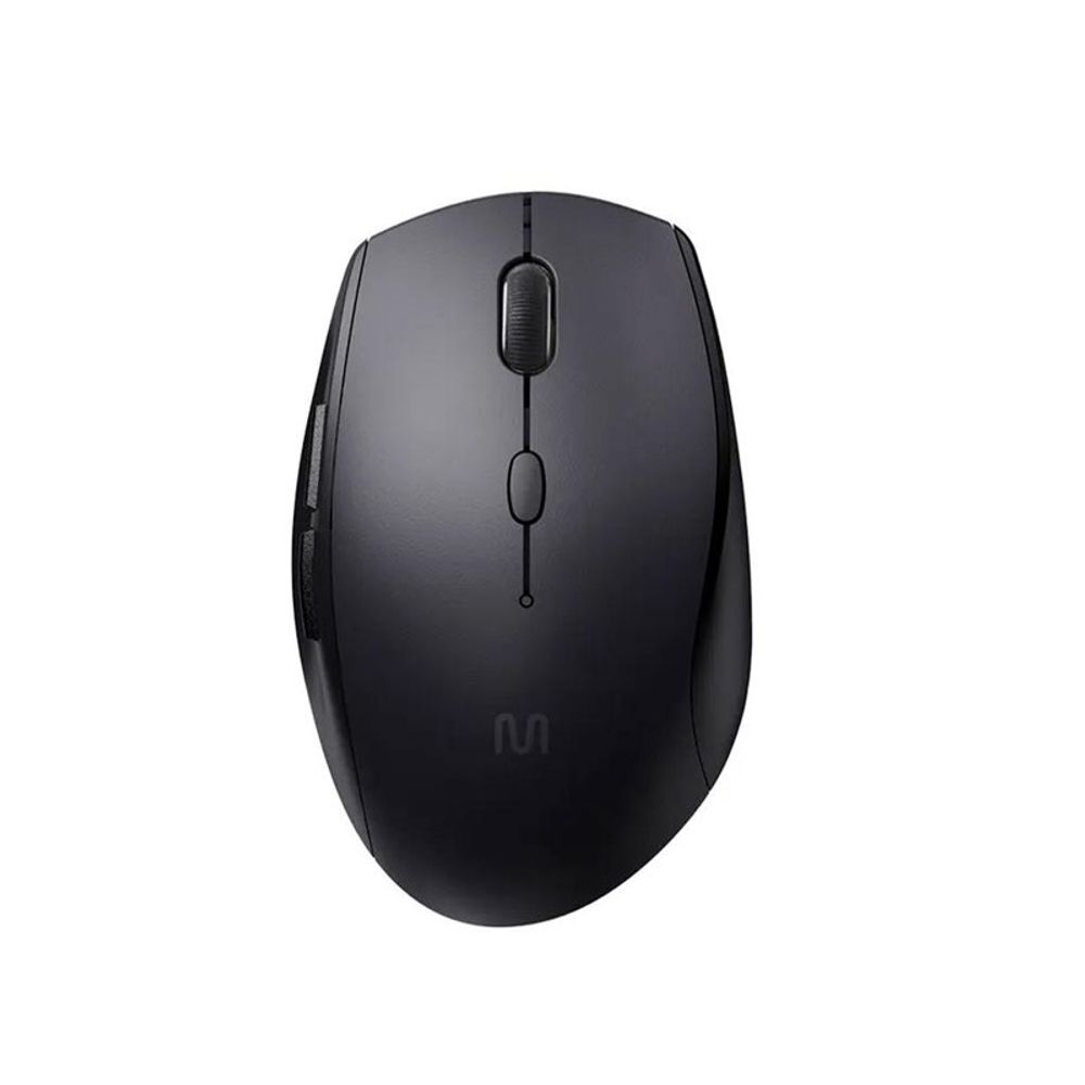 Mouse Multilaser Sem Fio MS400 DPI Ajustável 6 Botões Preto
