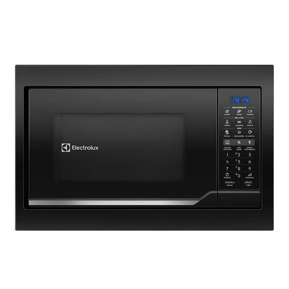 Micro-Ondas de Embutir Electrolux 34L Painel Digital e Função Tira Odor ME3EP 127V Preto