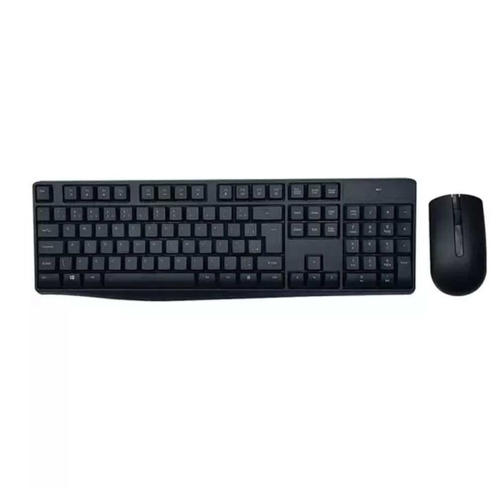Kit Teclado e Mouse Multilaser sem fio TC270 Preto Kit Teclado e Mouse Multilaser sem fio TC270 Preto