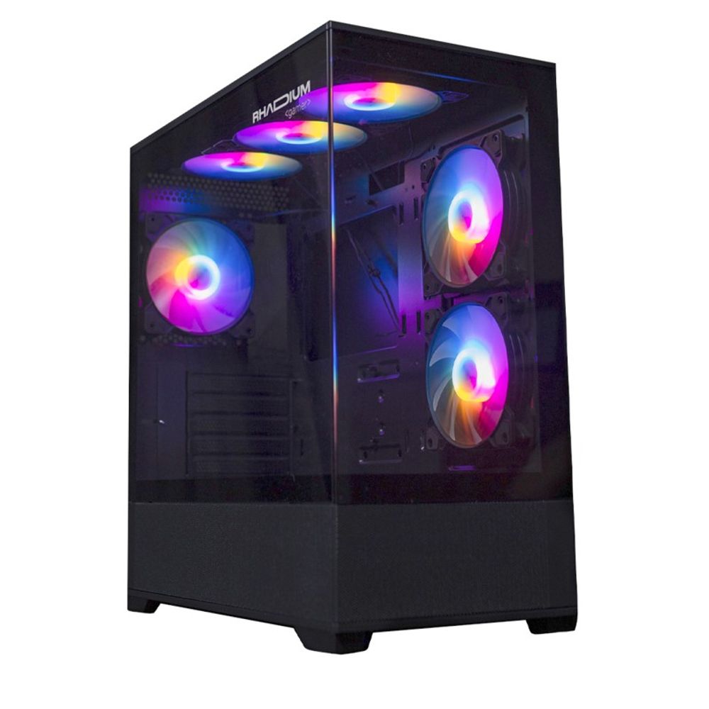 Gabinete Gamer Rhadium mATX Mid-Tower Guaraci Preto Gabinete Gamer Rhadium mATX Mid-Tower Guaraci Preto