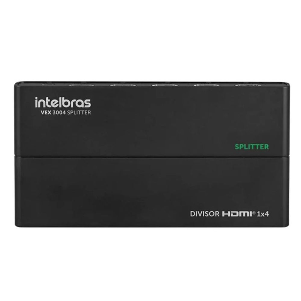 Video Splitter Intelbras 4 Portas HDMI 4K HD VEX 3004