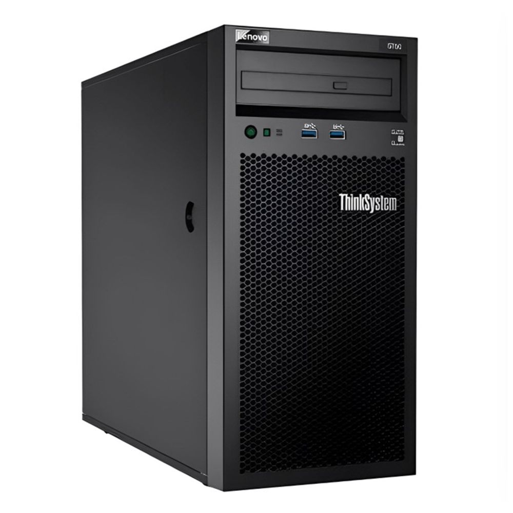 Servidor ThinkSystem ST50 Xeon E-2324G 3.1GHZ 16GB DDR4 HD 2TB 7D8JA04CBR - Lenovo Servidor ThinkSystem ST50 Xeon E-2324G 3.1GHZ 16GB DDR4 HD 2TB 7D8JA04CBR - Lenovo