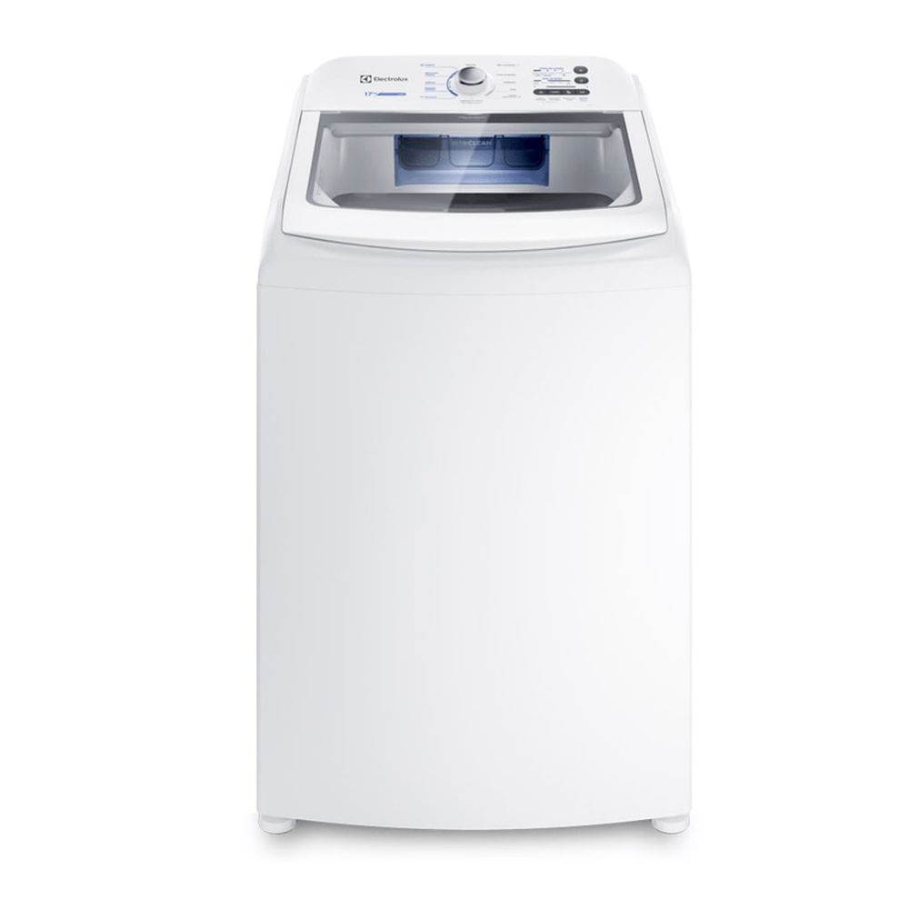 Máquina de Lavar Electrolux 17Kg Essential Care com Cesto Inox e JetClean LED17 127V Branca