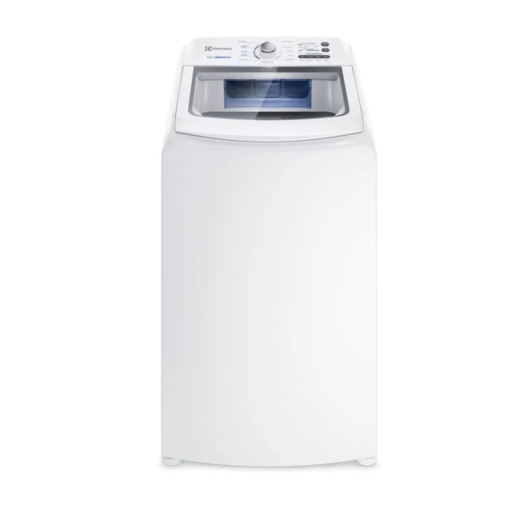 Máquina de Lavar Electrolux 14Kg Essential Care com Cesto Inox e JetClean LED14 127V Branca