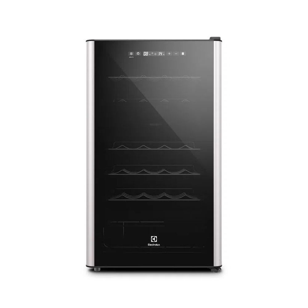 Adega Electrolux 29 garrafas com Dual Zone e Painel Digital WDF29 127V Preta
