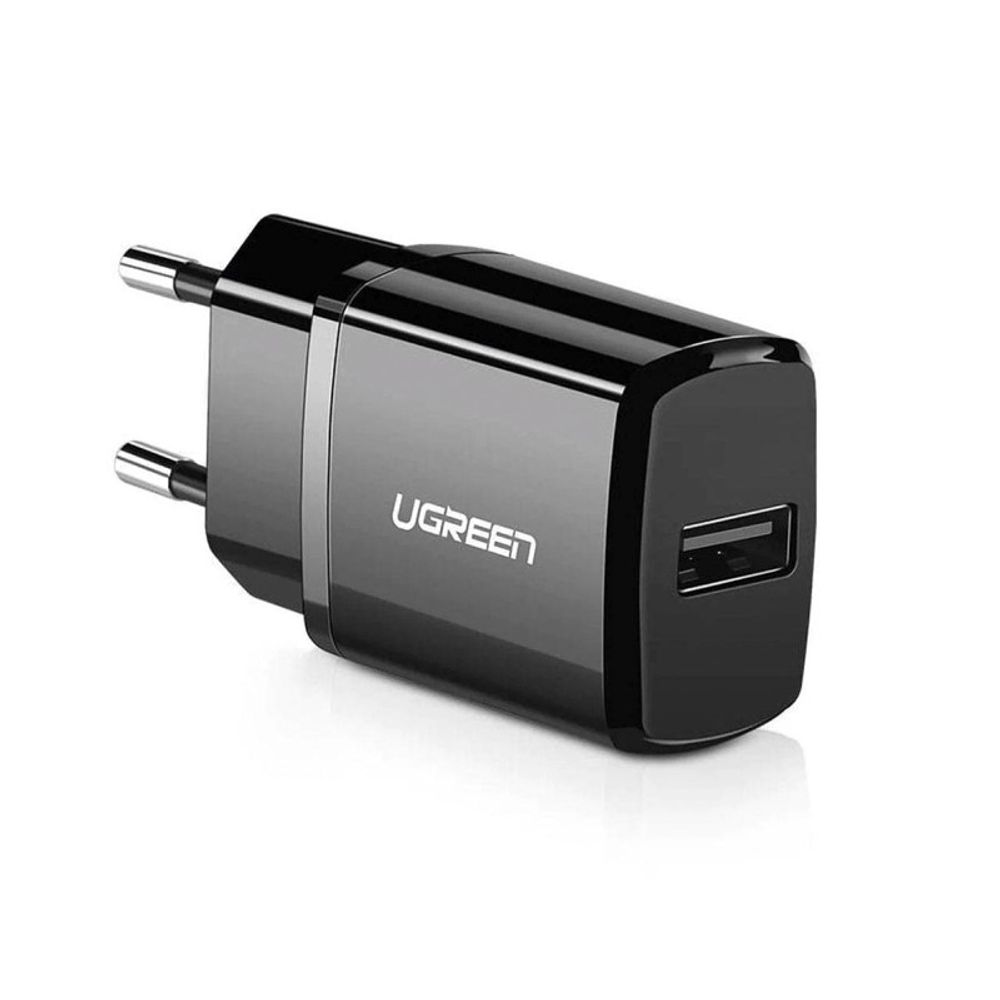 Carregador de Viagem Ugreen USB 5W ED011 Preto Carregador de Viagem Ugreen USB 5W ED011 Preto