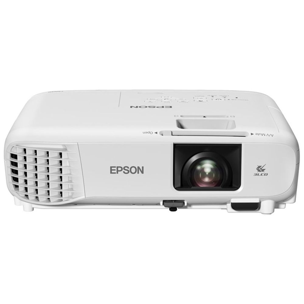Projetor Multimídia Epson Powerlite E20 3400 Lumens HDMI V11H981020 Branco