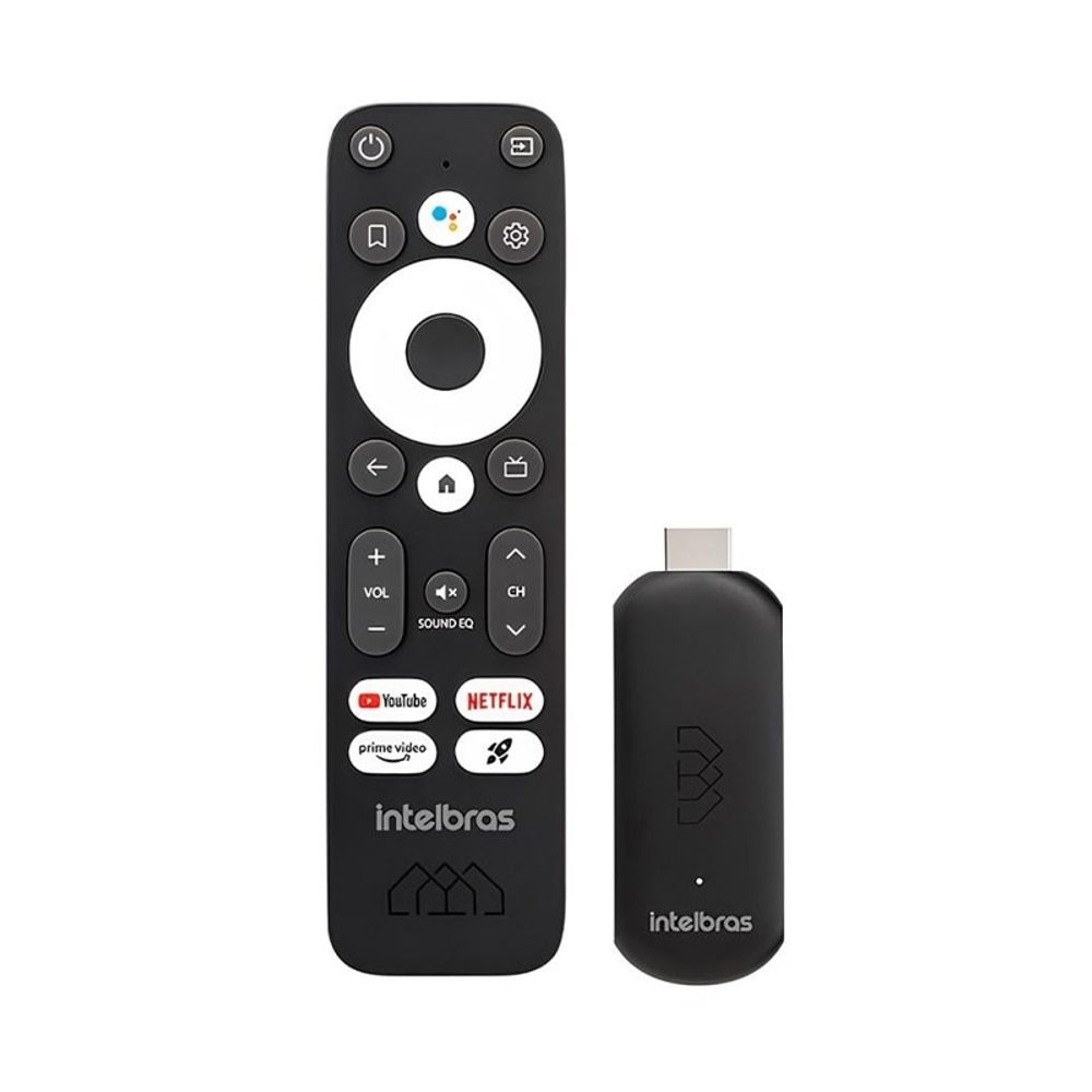 Media Player Intelbras Smart Tv Stick Full HD Android Media Player Intelbras Smart Tv Stick Full HD Android
