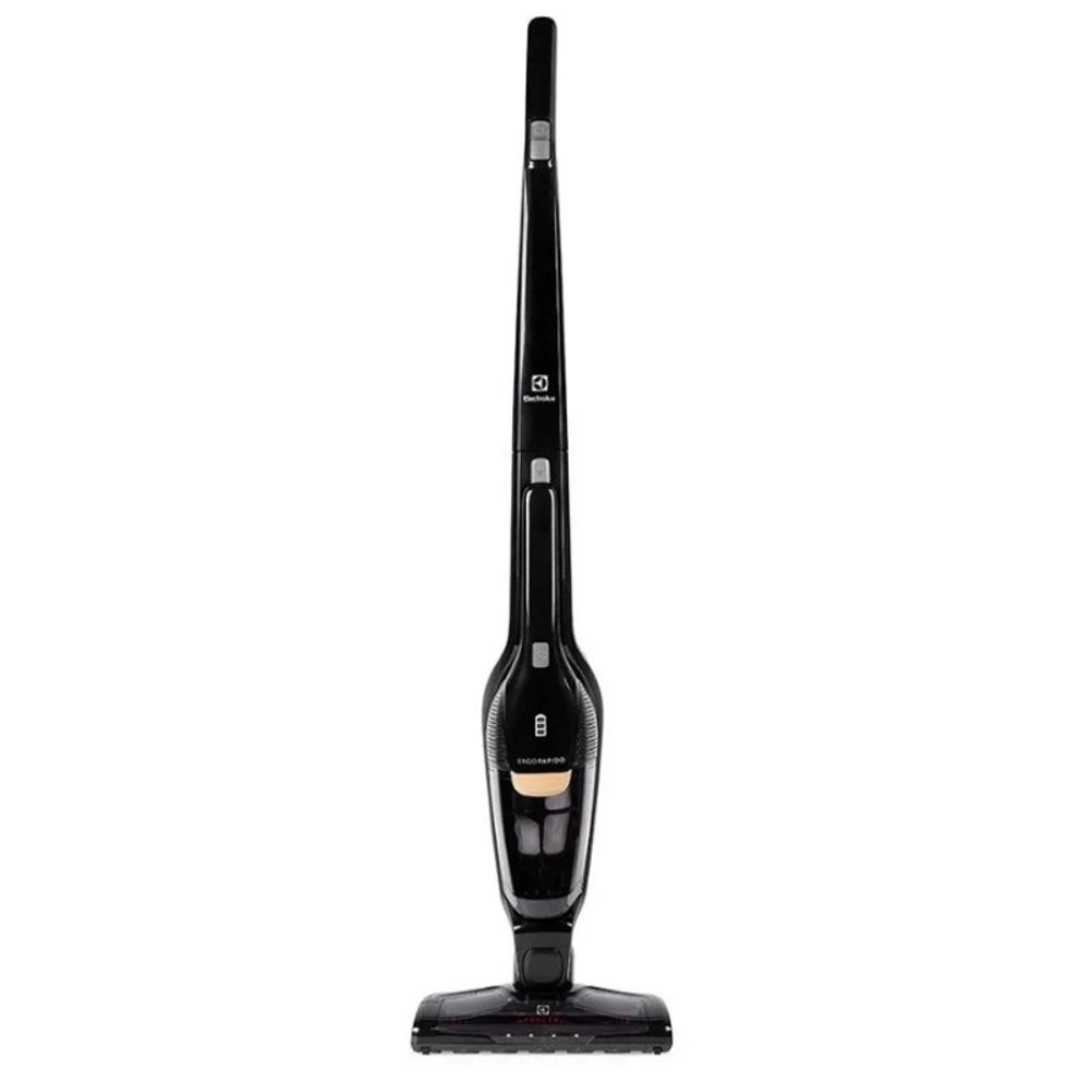 Aspirador de Pó Electrolux Vertical sem Fio Ergorapido 2 em 1 Luz LED até 30 min ERG24N Bivolt Preto
