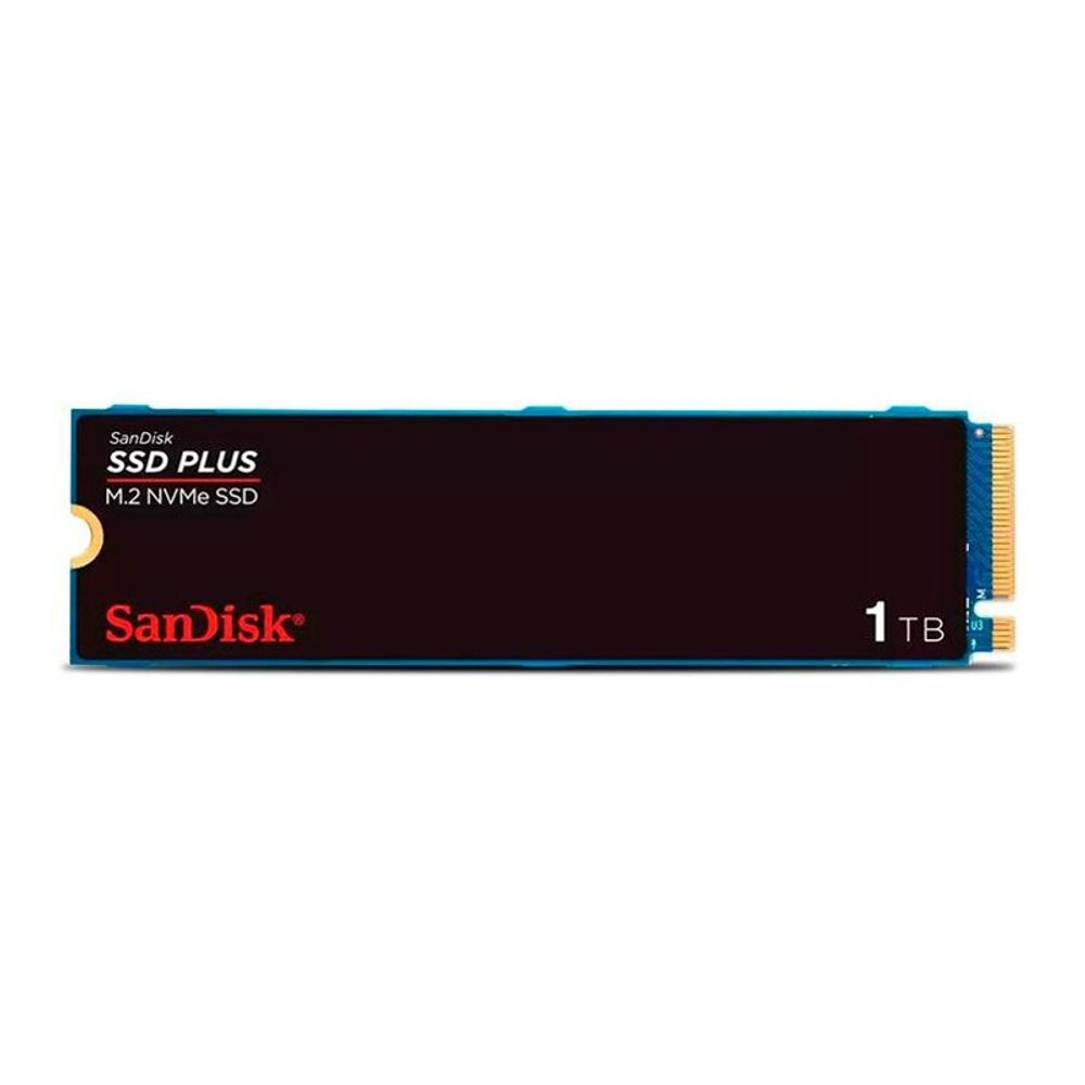 SSD Interno Sandisk M.2 NVMe 1TB Plus 3200MB