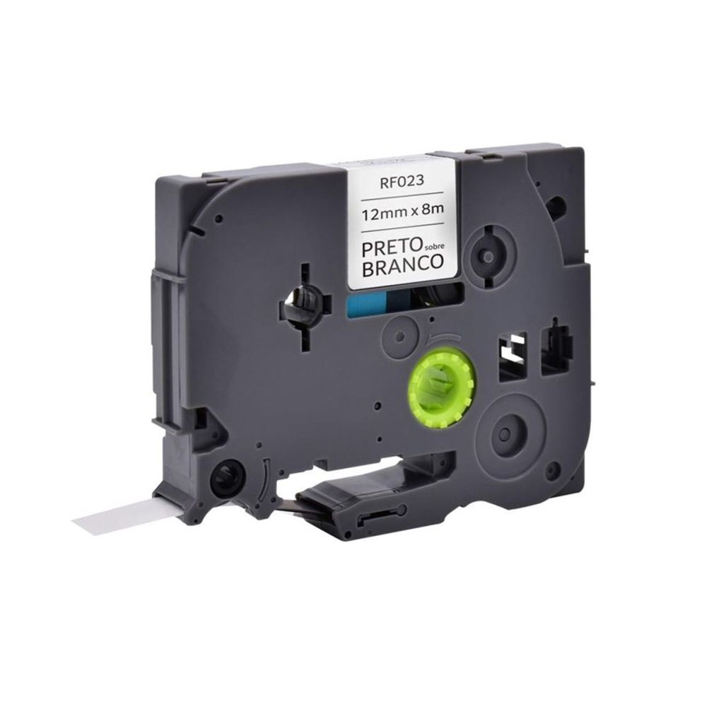 Fita Multilaser para Rotulador TZE-231 12mm Laminada RF023 Branca