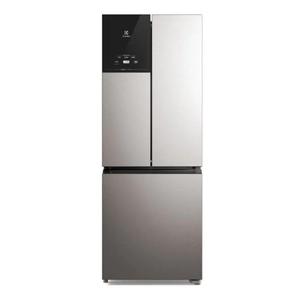 Geladeira Electrolux Frost Free Inverter 480L Efficient AutoSense 3 Portas IM7 127V Cinza
