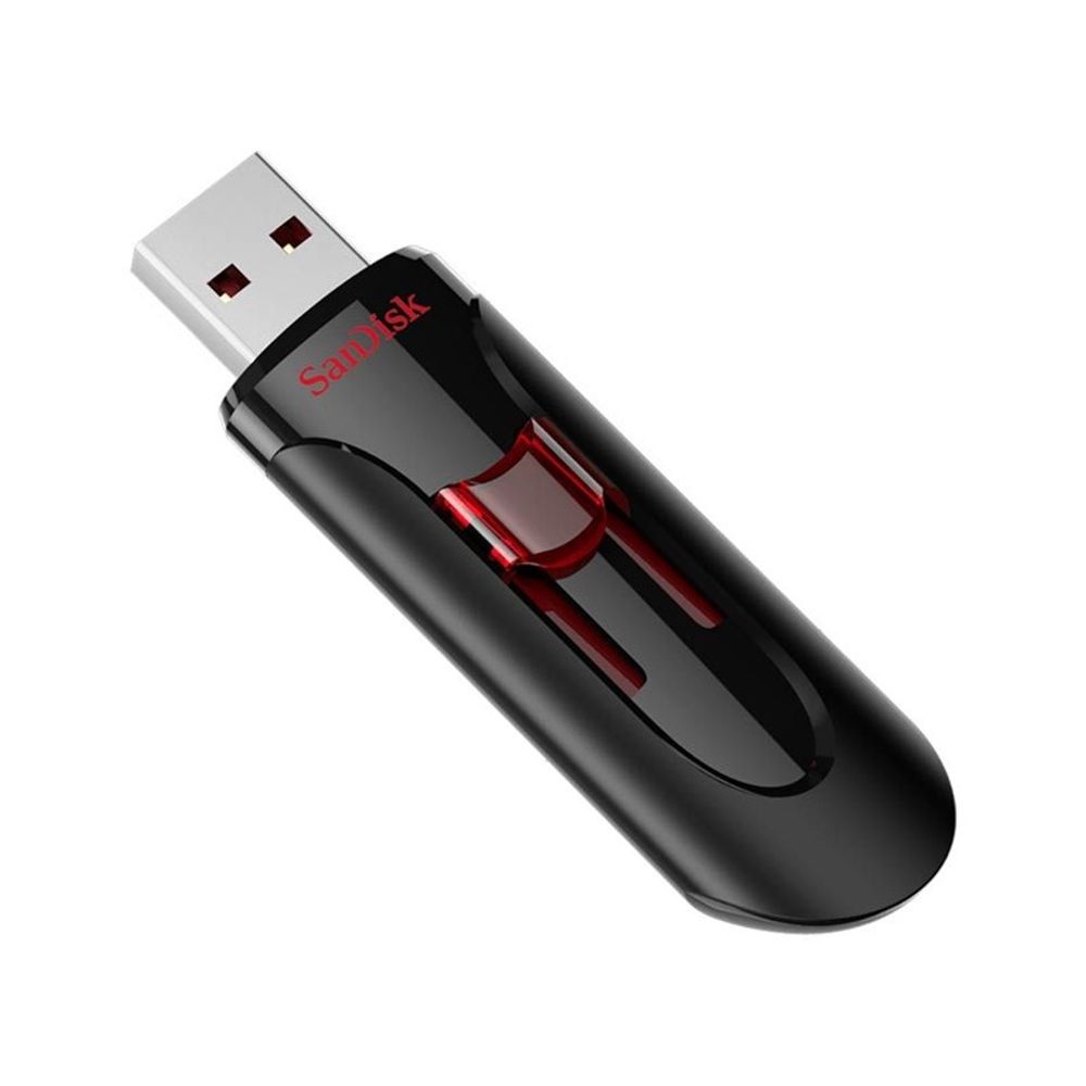 Pen Drive 128GB USB 3.0 Cruzer Glide CZ600 Preto - Sandisk