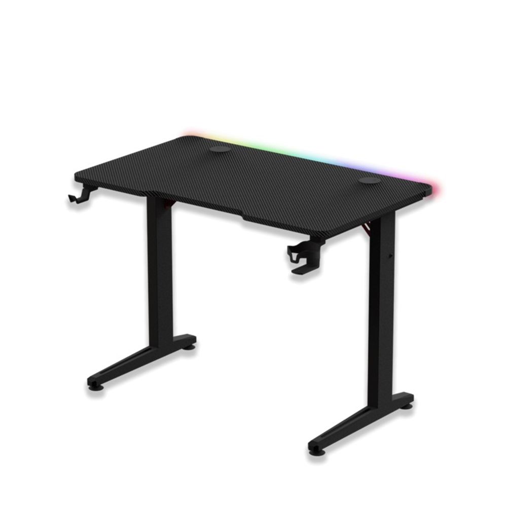Mesa Gamer Tigris RGB 100x60 Preta - Fantech