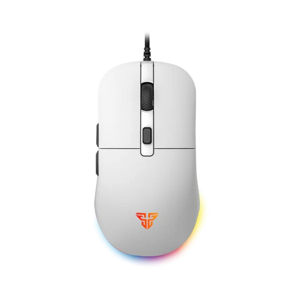 Mouse Gamer Fantech USB com fio Katana RGB 6 Botões VX9S Branco