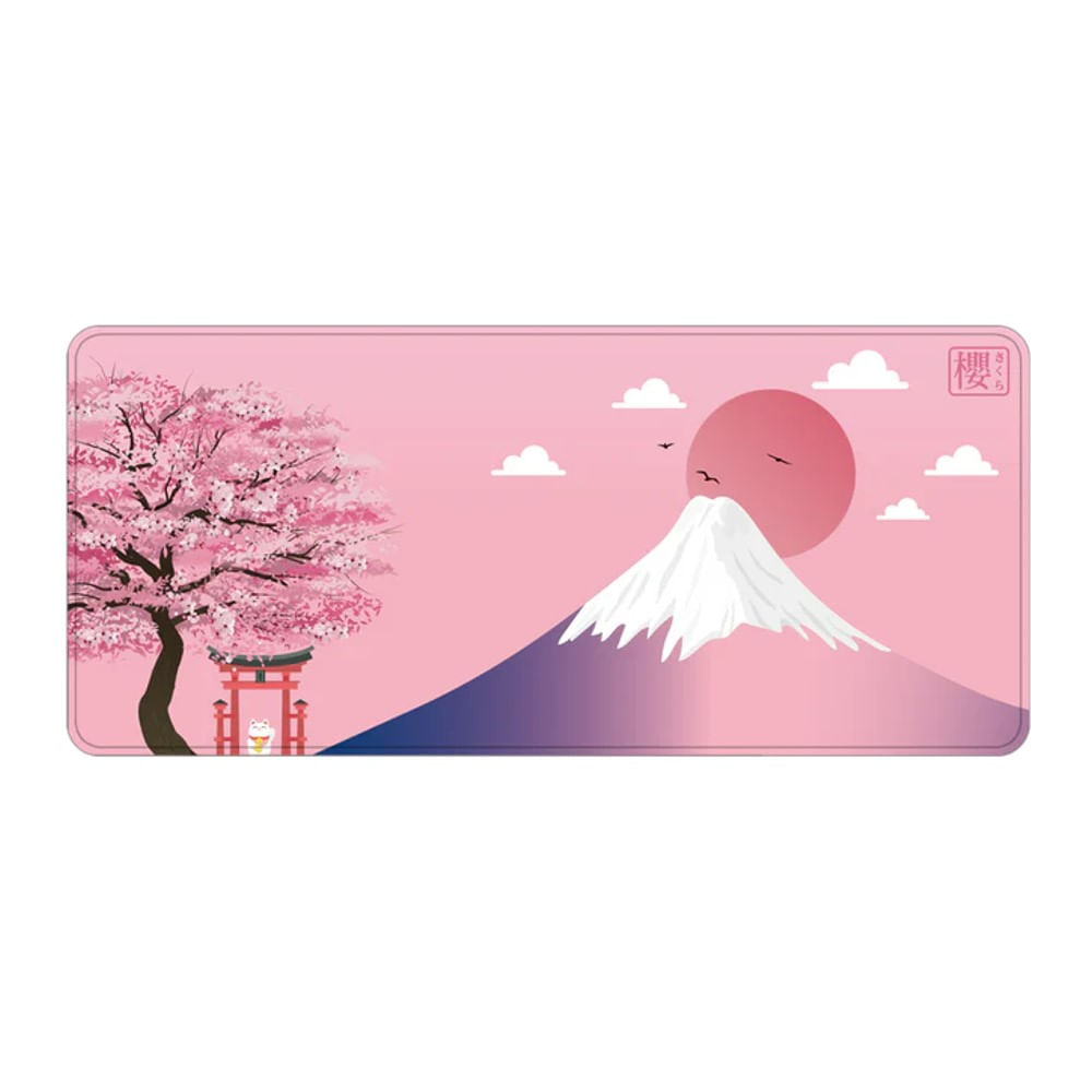 Mouse Pad Fantech Gamer Sakura EXG 90x40cm MP905 Mouse Pad Fantech Gamer Sakura EXG 90x40cm MP905