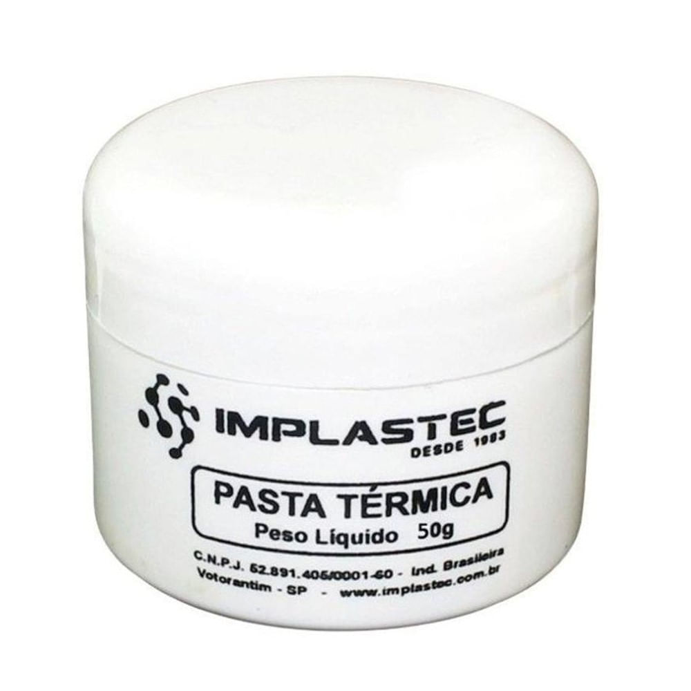 Pasta Térmica Implastec Thermal Silver 50g 66225 Pasta Térmica Implastec Thermal Silver 50g 66225