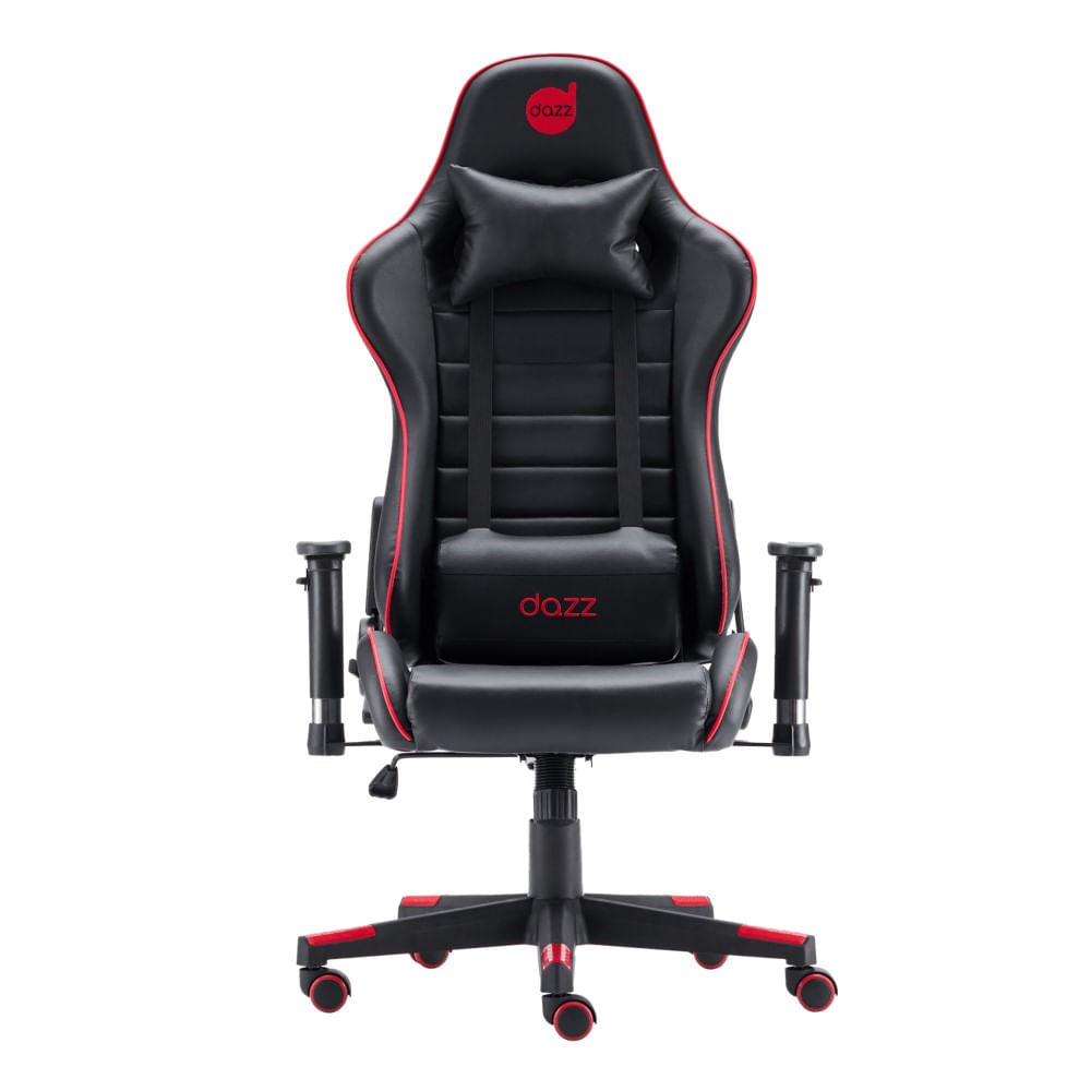 Cadeira Gamer Prime-X V2 Preto/Vermelho - Dazz Cadeira Gamer Prime-X V2 Preto/Vermelho - Dazz